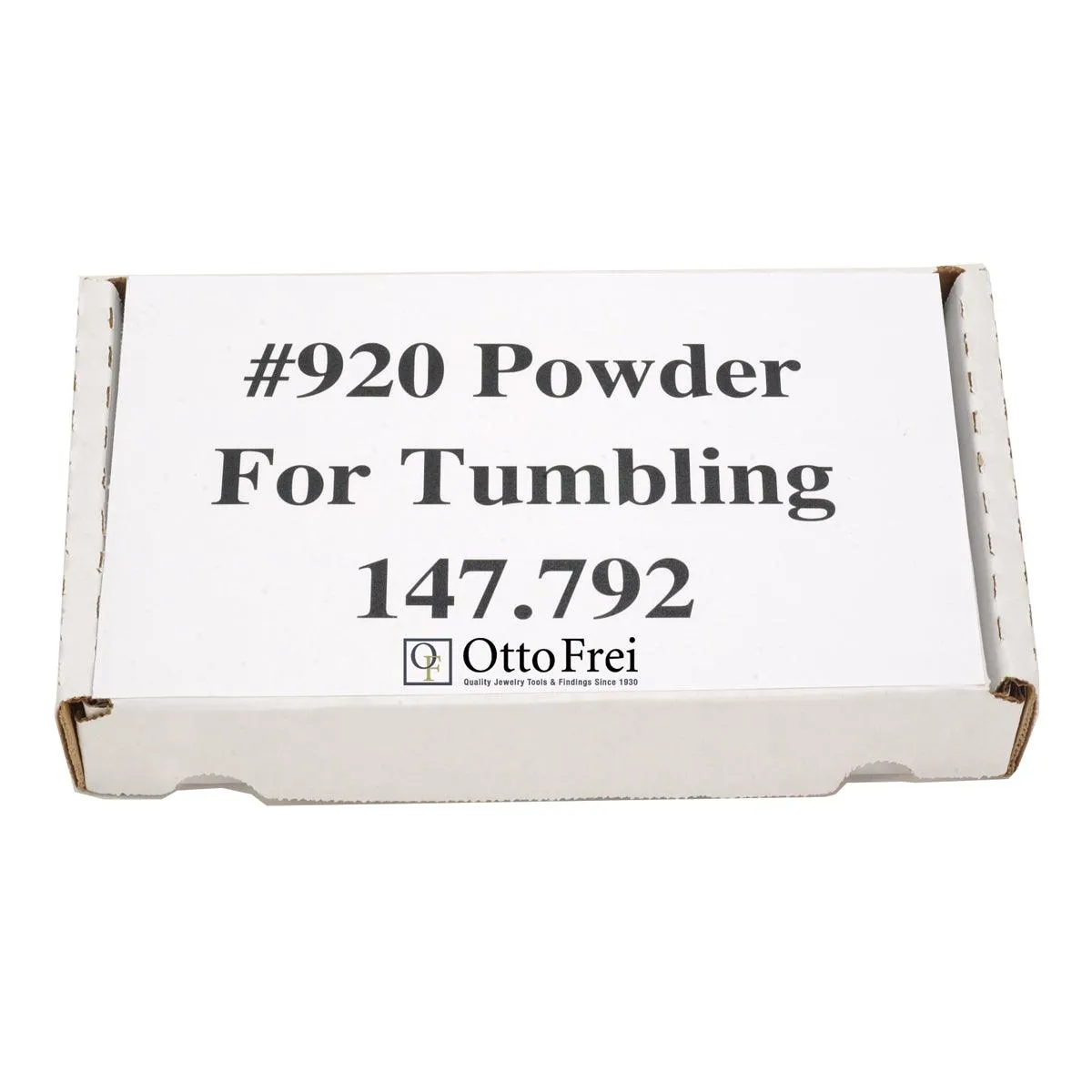 1 Lb Package-920 Dry Powder-Burnishing Compound-For Steel & Porcelain Medias With White Metals