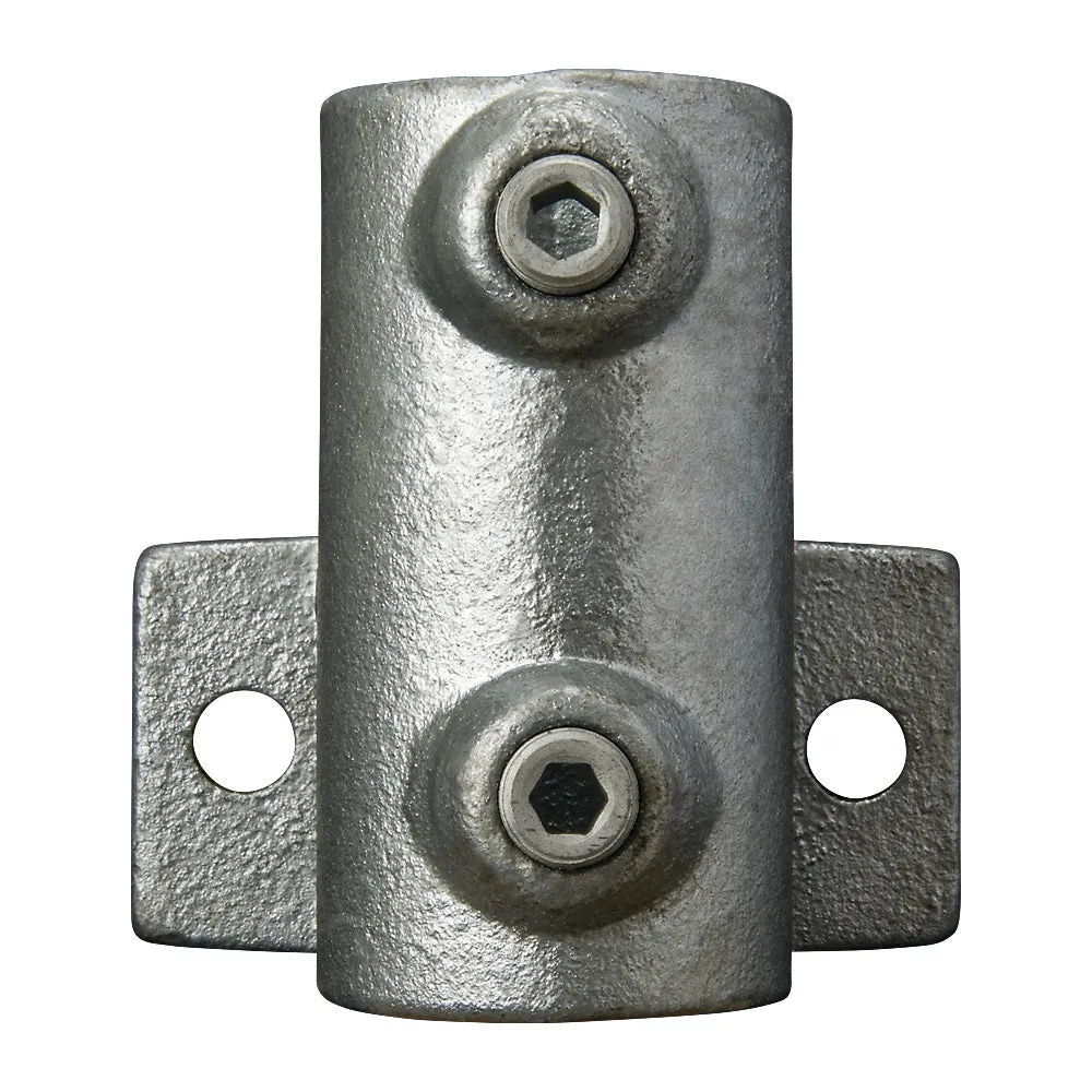 145D Horizontal Base Side Support Wall Fixing Key Clamp To Suit 48.3mm Tube