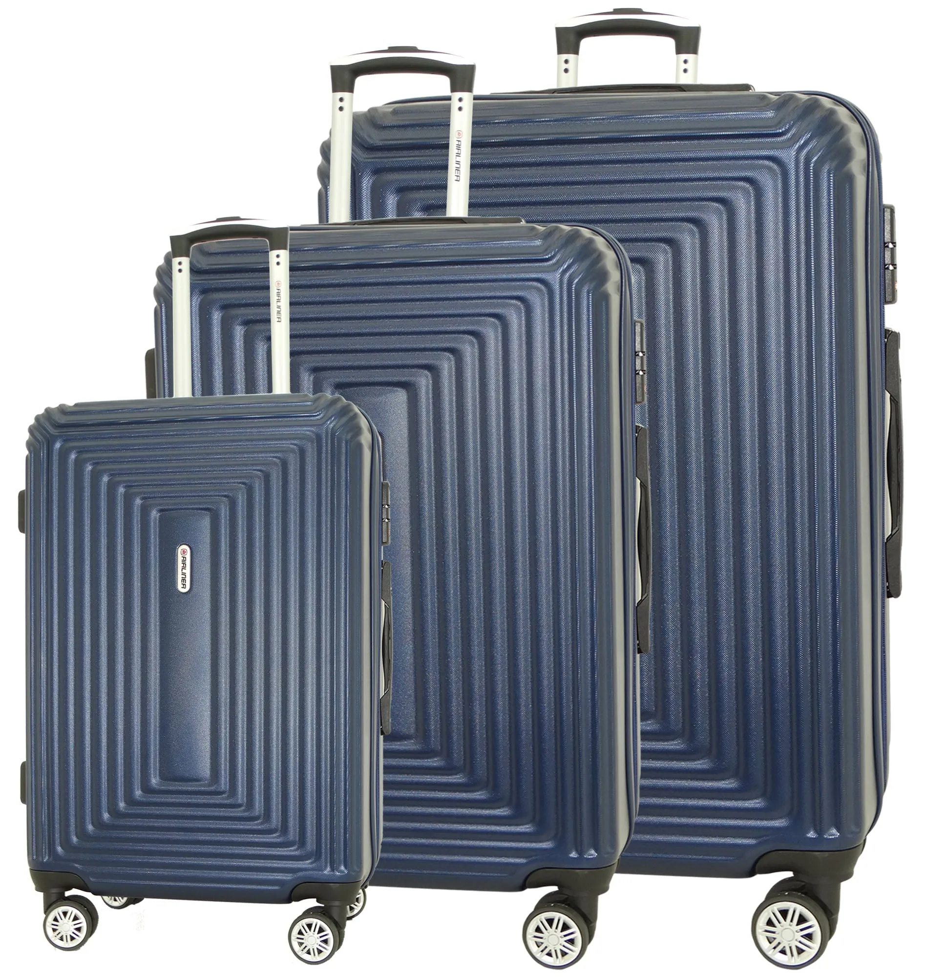 1726NV2, Airliner- Suitcase Small 20" (Navy)