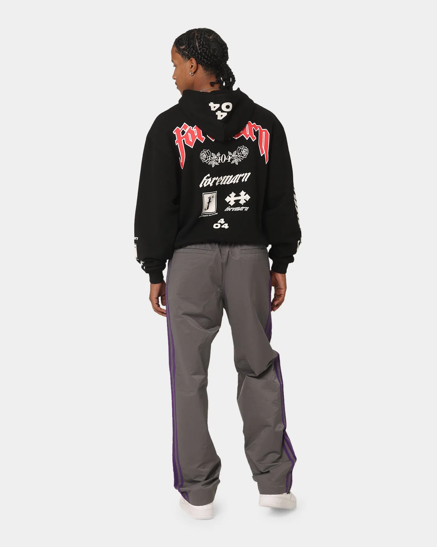 404 Forewarn Hoodie Black