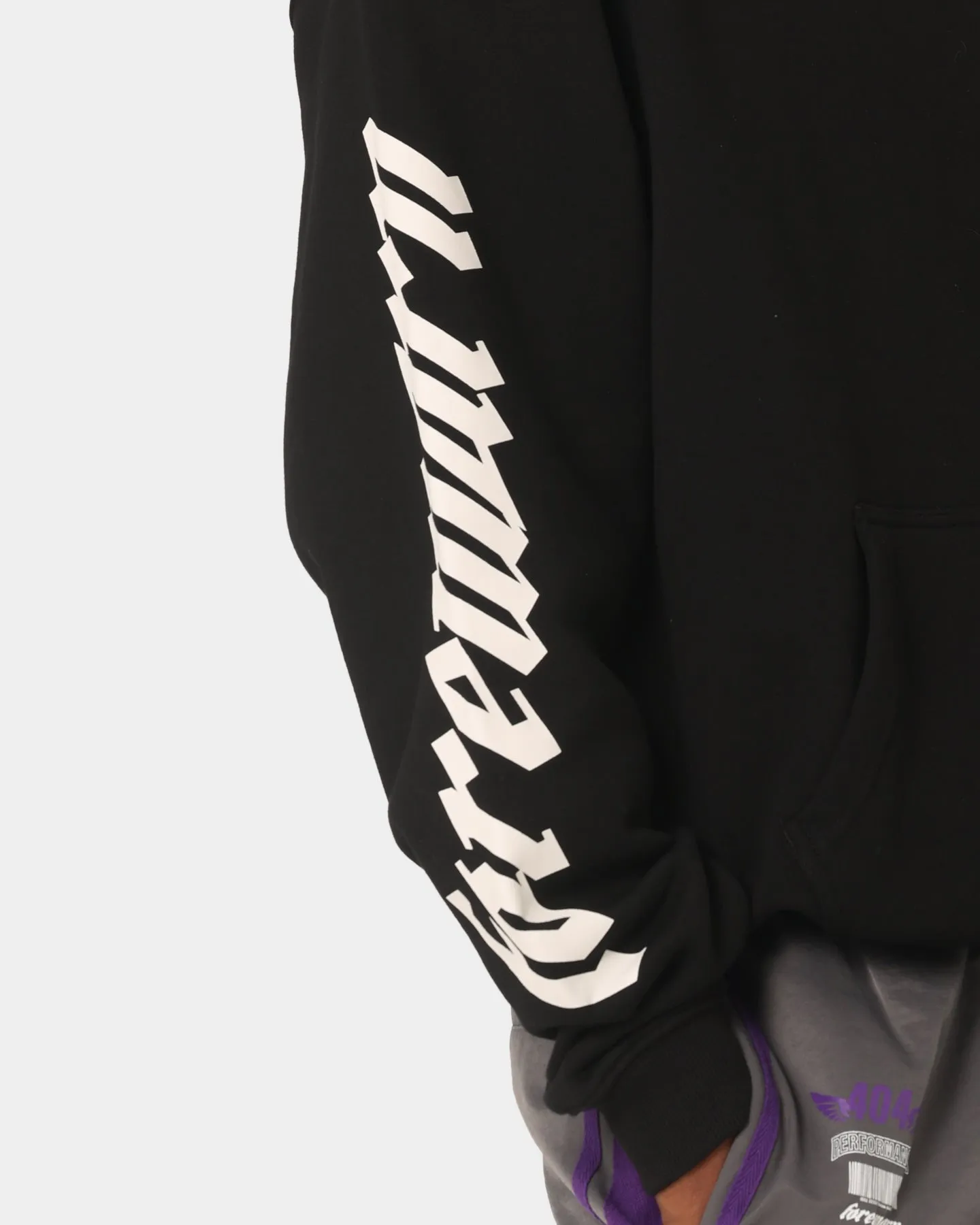 404 Forewarn Hoodie Black