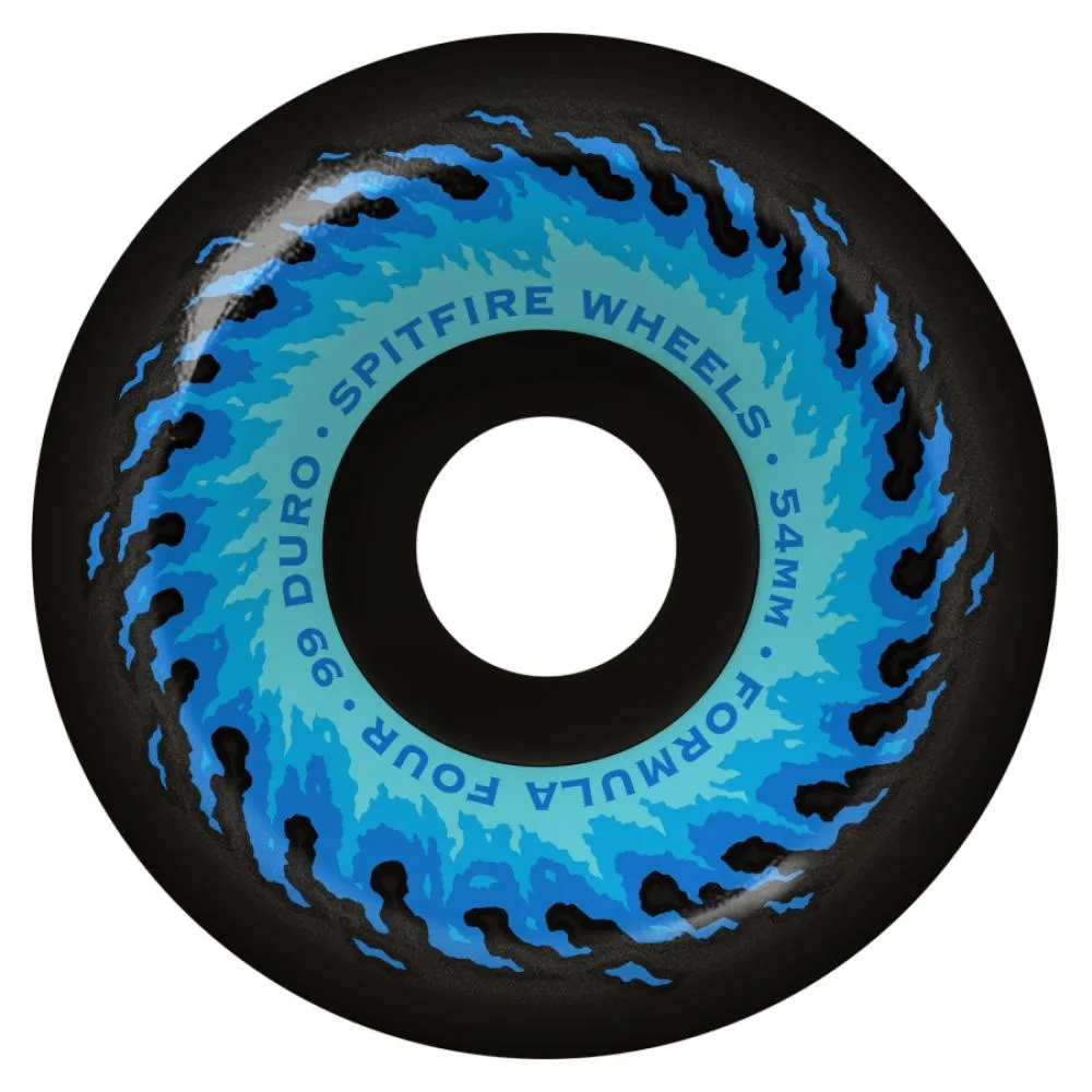 52mm OG Fireball Con 99a Formula Four Wheels (Black)