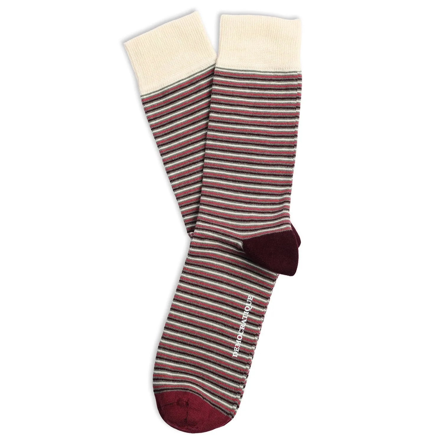 6-pack Originals Ultralight Stripes Socks Army / Heavy Rosso / Light Rosso / Red Wine / Off White