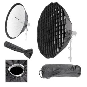 AD-S85W 85cm Godox Fitting 16-sided Portable Parabolic Softbox (White Interior)