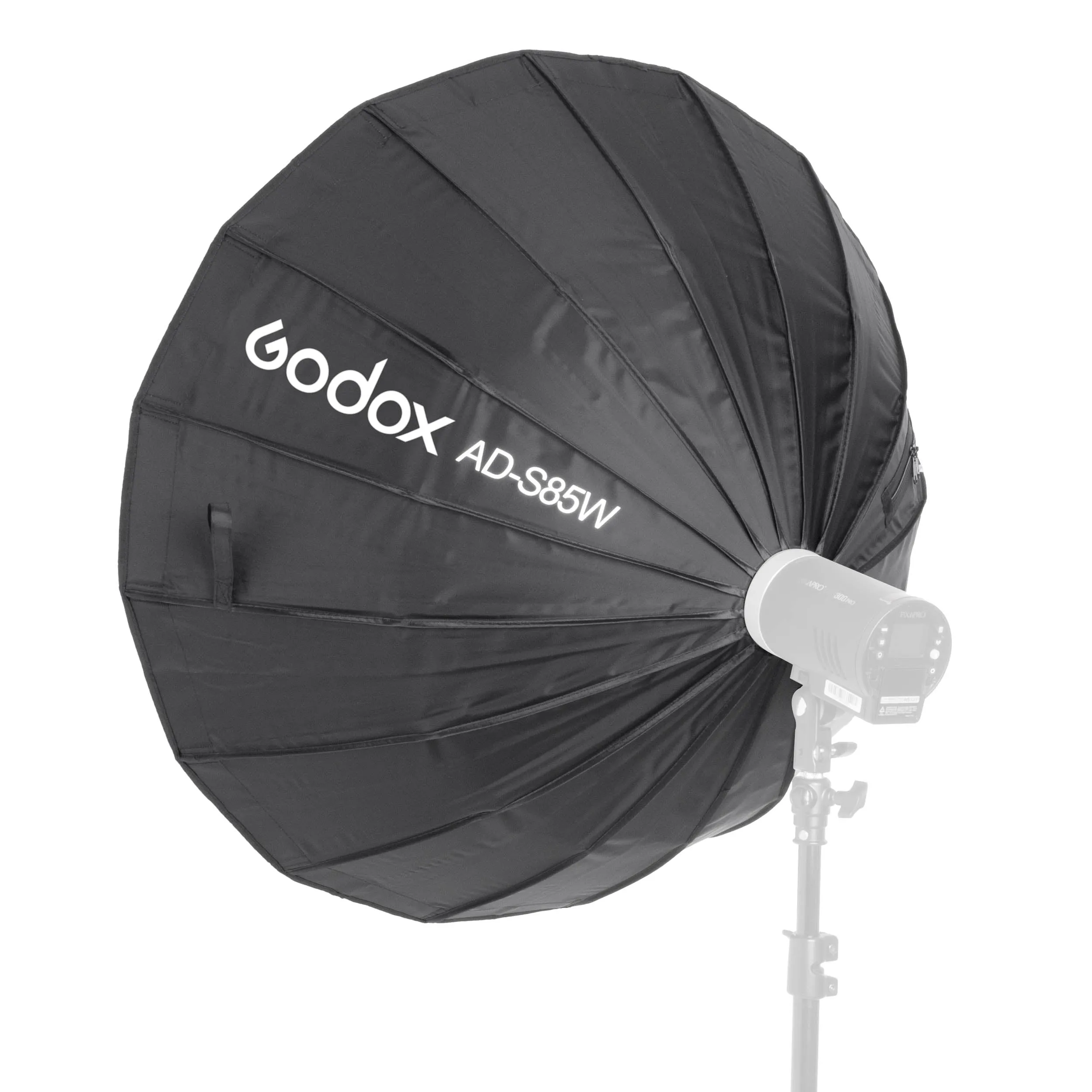 AD-S85W 85cm Godox Fitting 16-sided Portable Parabolic Softbox (White Interior)