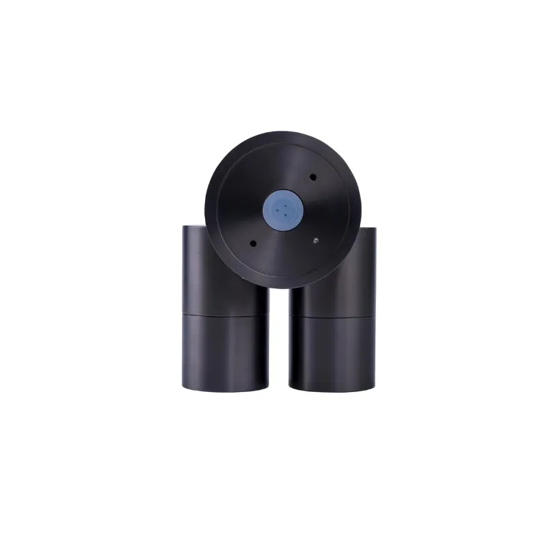 Adjustable Double Cylindrical Spot Light | Graphite | TRIColour