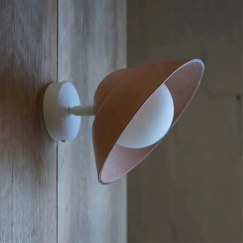 Adjustable Handmade Leather Wall Light | Step