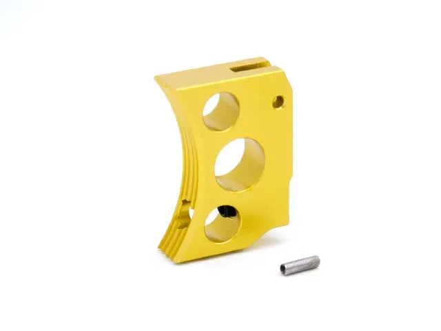 AIP Aluminum Trigger (Type E) for Marui Hi-capa (Gold/Long)