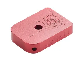 AIP CNC Limcat Puzzle Magazine Base for Marui Hicapa (Red/Slim)