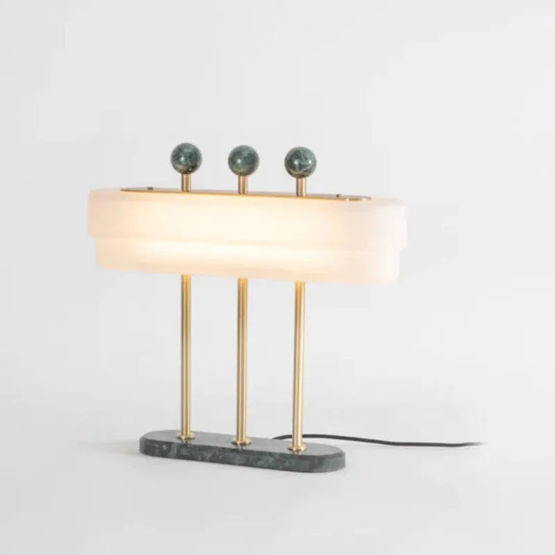 Art Series | Etched Opal Glass Table Lamp