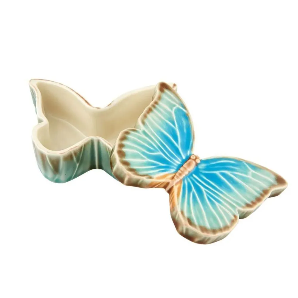 Bordallo Pinheiro Cloudy Butterflies box