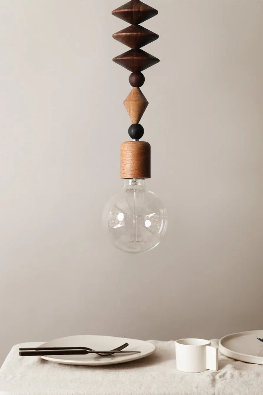 Bright Beads Art Pendant Light