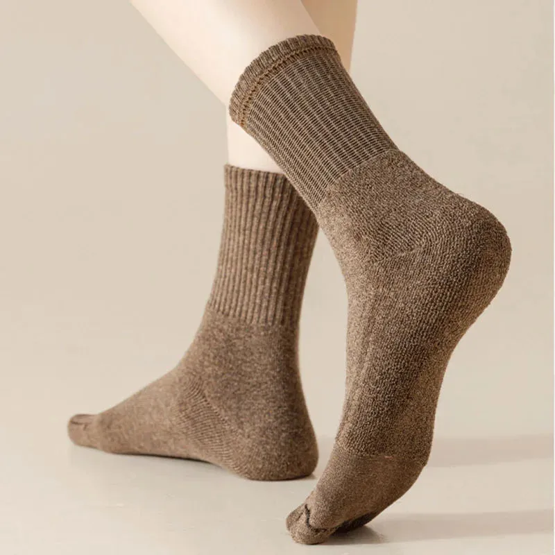 Calcetines de Dedo para Mujeres – Pack de 5 Pares | Invierno Cálido y Cómodo