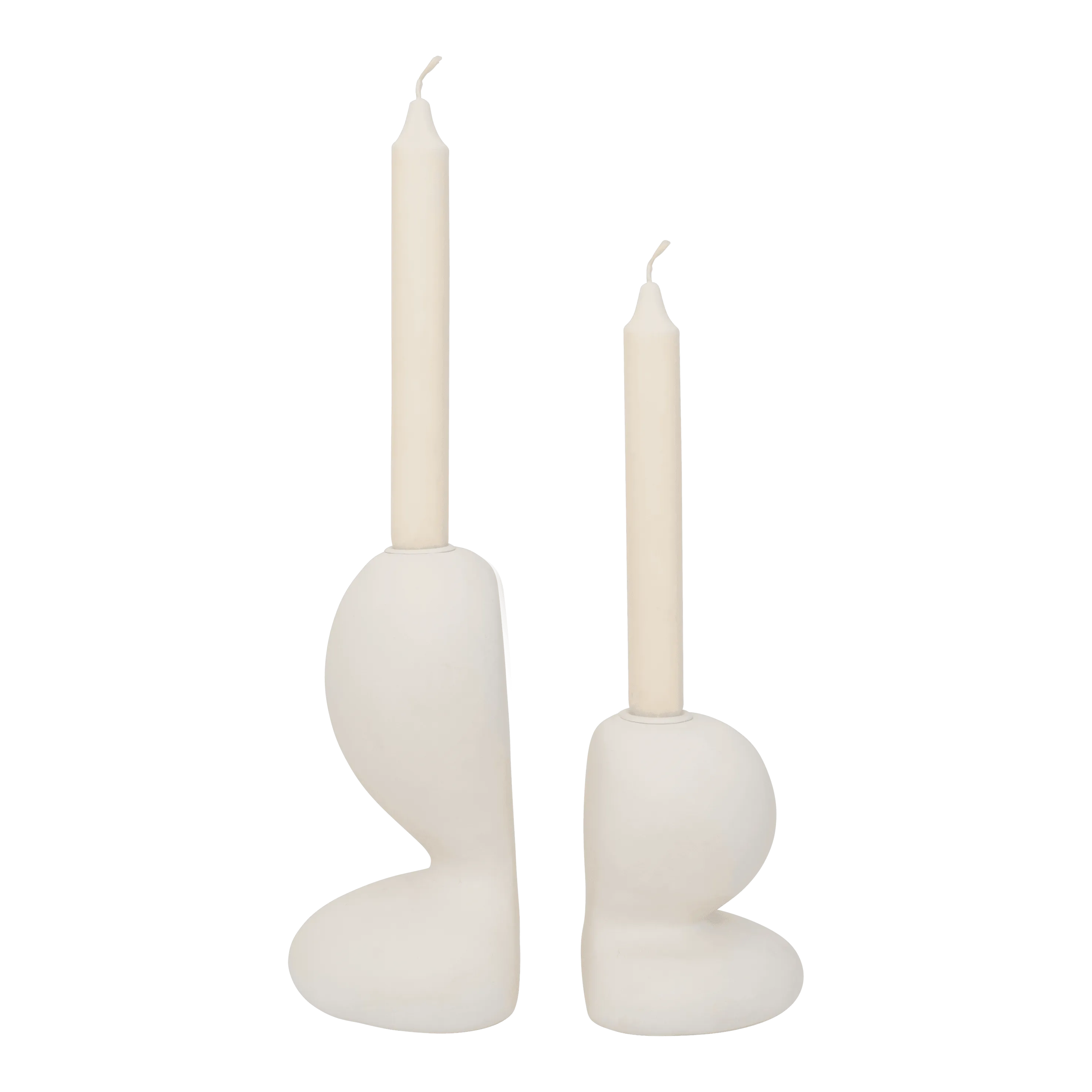 Candle holder Chou, set of 2