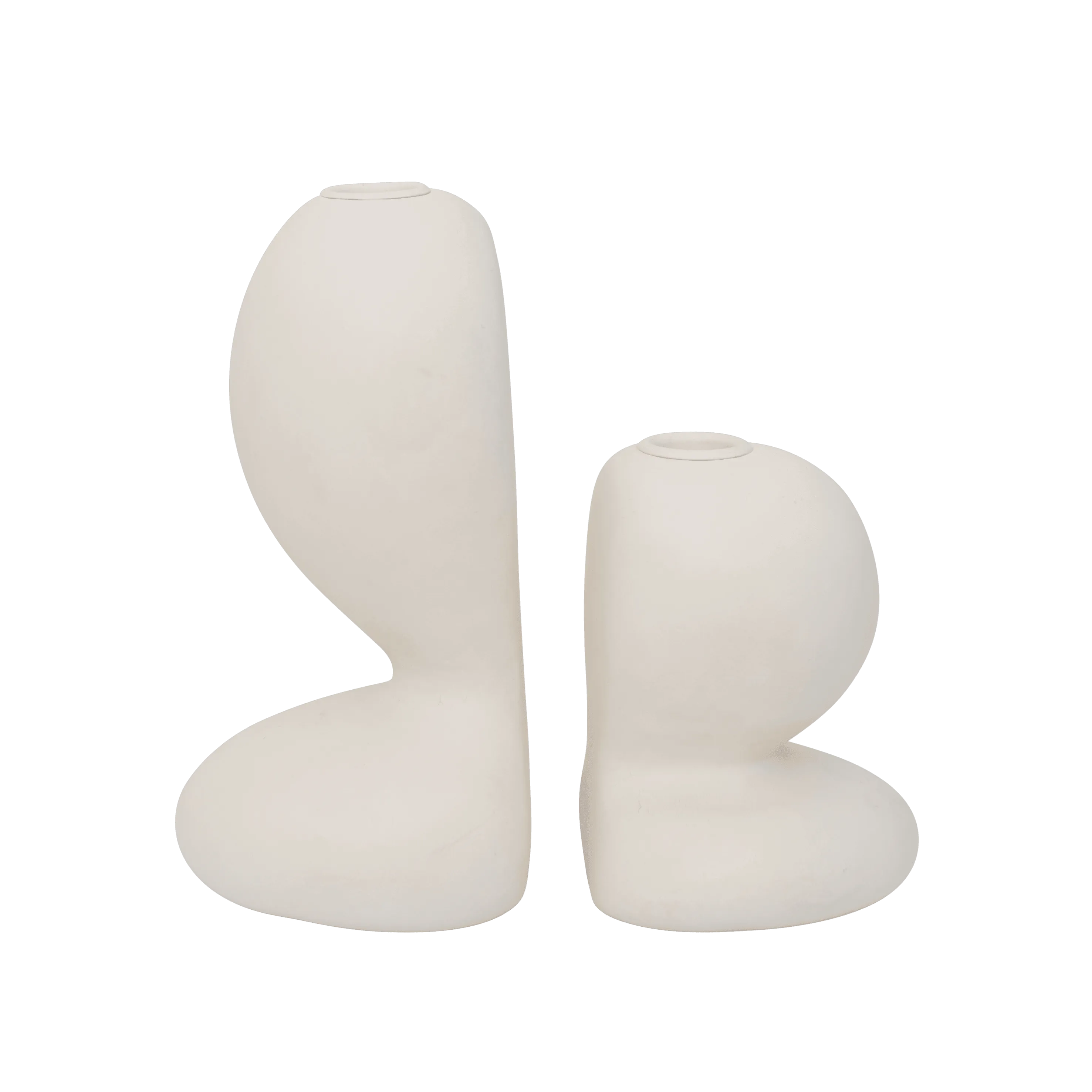 Candle holder Chou, set of 2