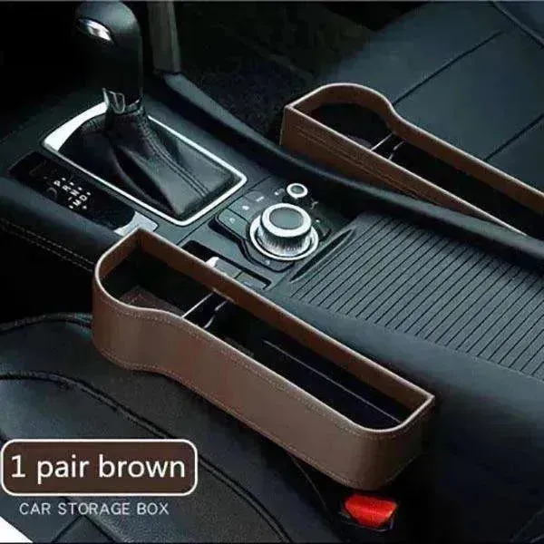 Car Seat Gap Storage Box for Wallet Phone Coins Keys Cards