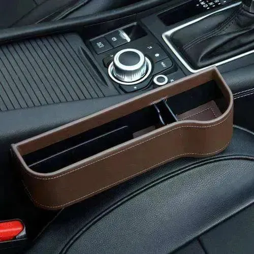 Car Seat Gap Storage Box for Wallet Phone Coins Keys Cards