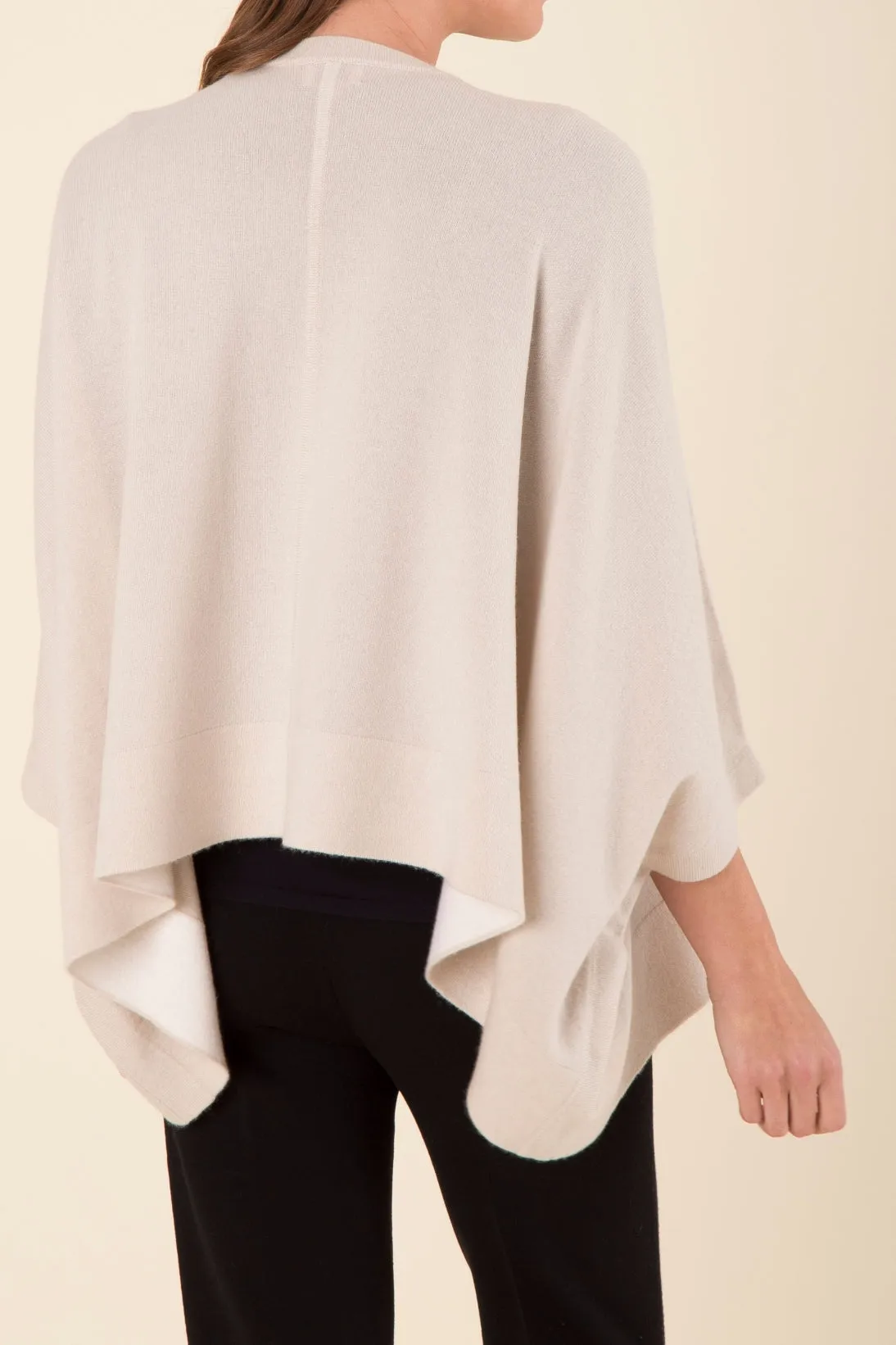 CASHMERE EASY WRAP CARDIGAN