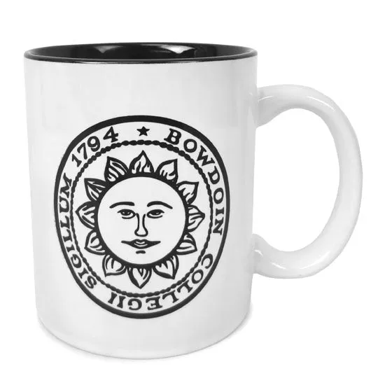 Classic White & Black Coffee Mug