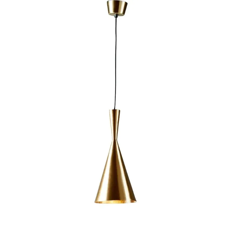 Conical Brass Pendant Light | SALE