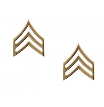 Corporal Polished Insignia