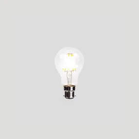 Dimmable B22 LED | A60 | 6W | 2200K