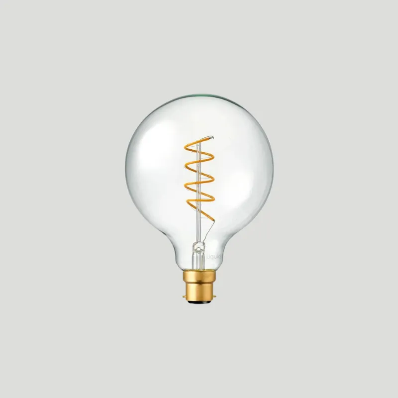 Dimmable B22 LED Spiral | G125 | 4W | 2200K