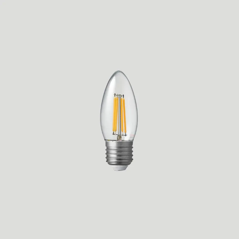 Dimmable E27 LED 12-24V DC | Candle | 4W | 2700K | SALE