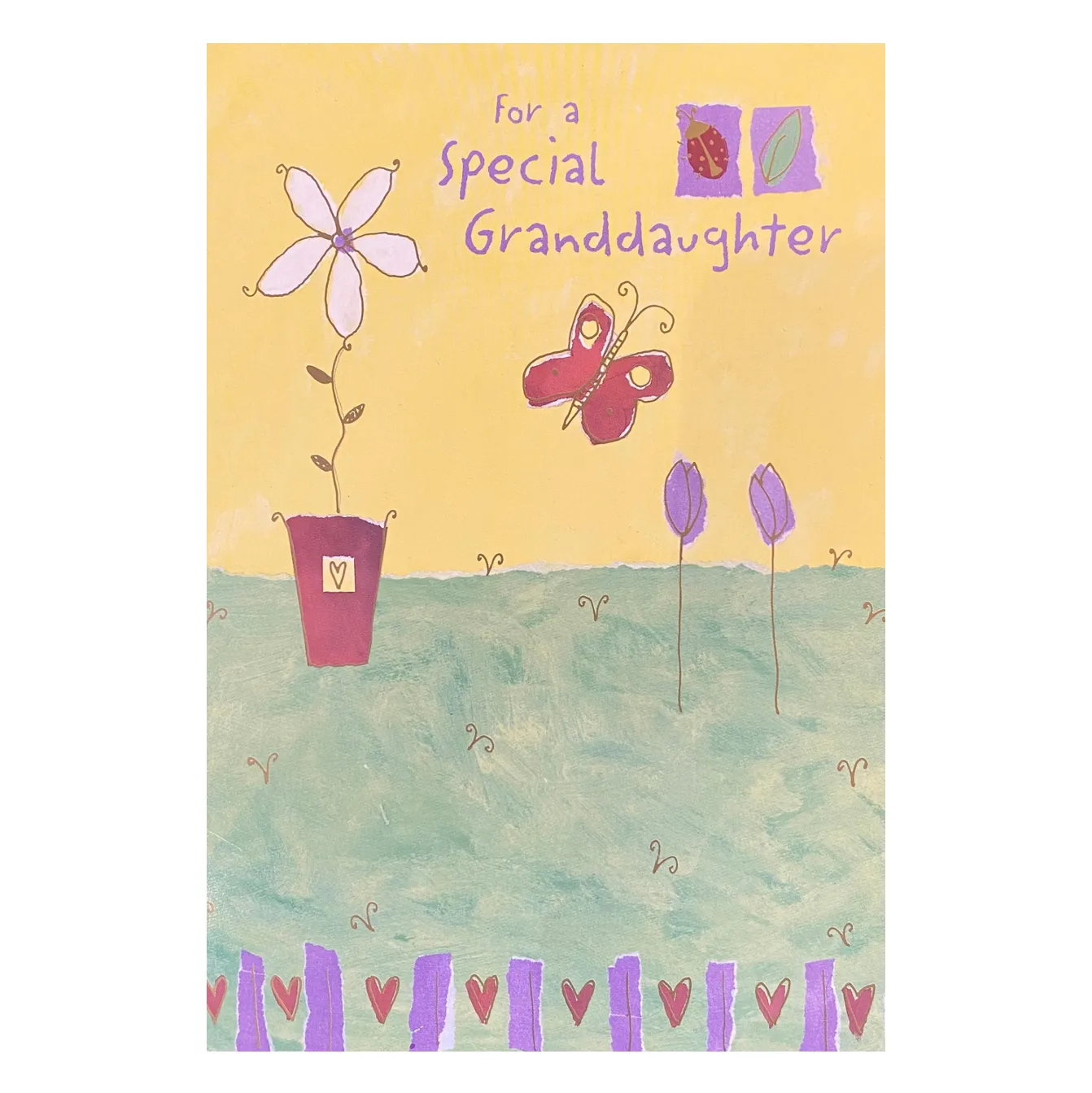 For A Special Granddaughter Card