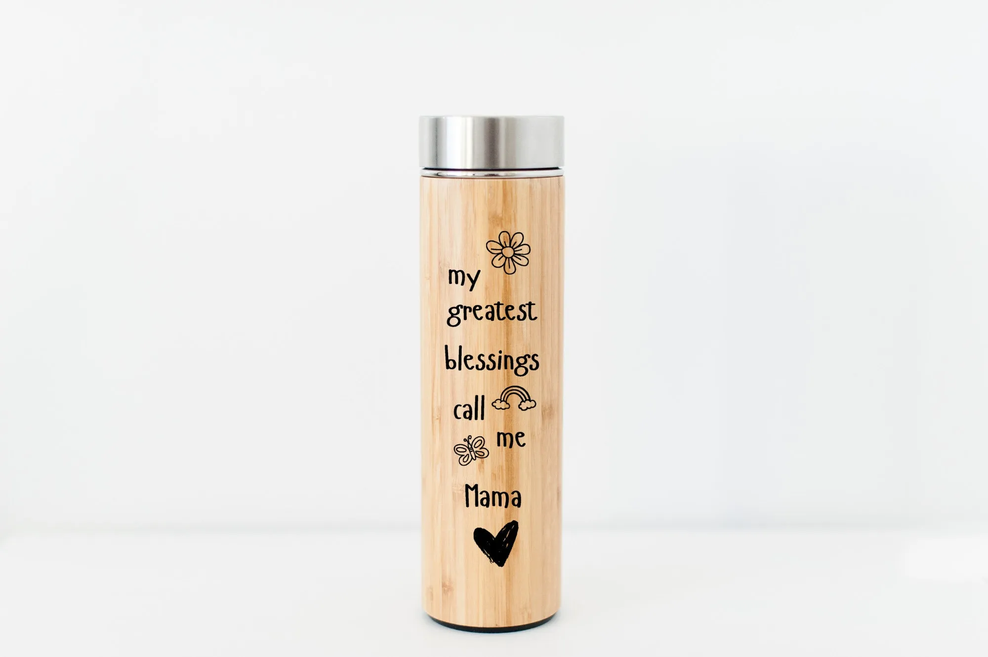 Greatest Blessings Mama Bamboo Tumbler