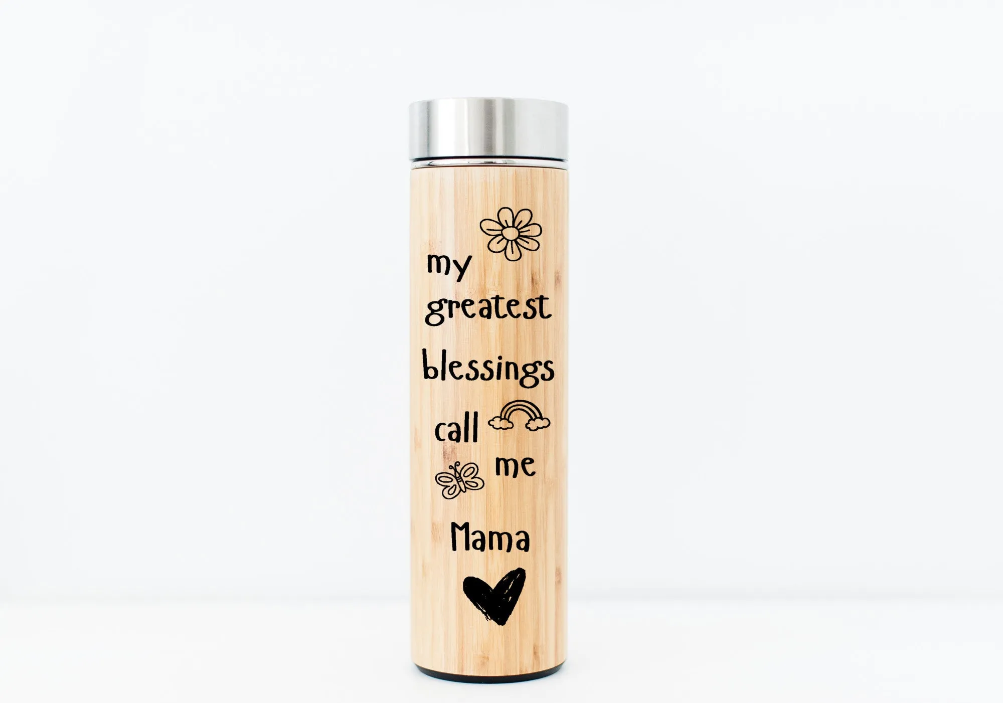 Greatest Blessings Mama Bamboo Tumbler