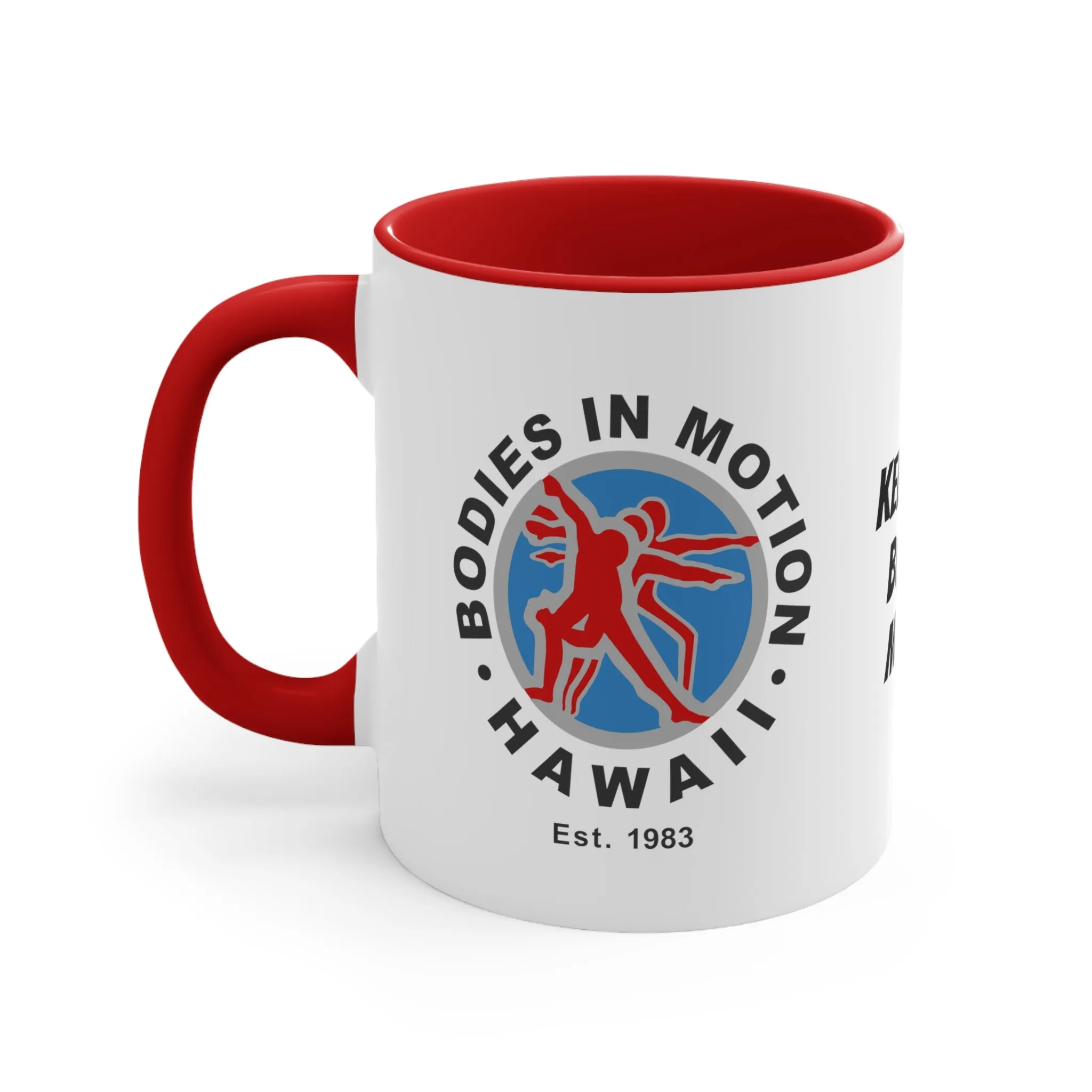 Keep Your Body in Motion Accent Coffee Mug, 11oz