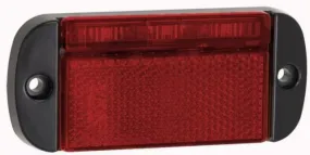 LED Low Profile REAR Marker Light - 12/24V