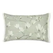 Magnolia Grove Embroidered Hedgerow Cushion