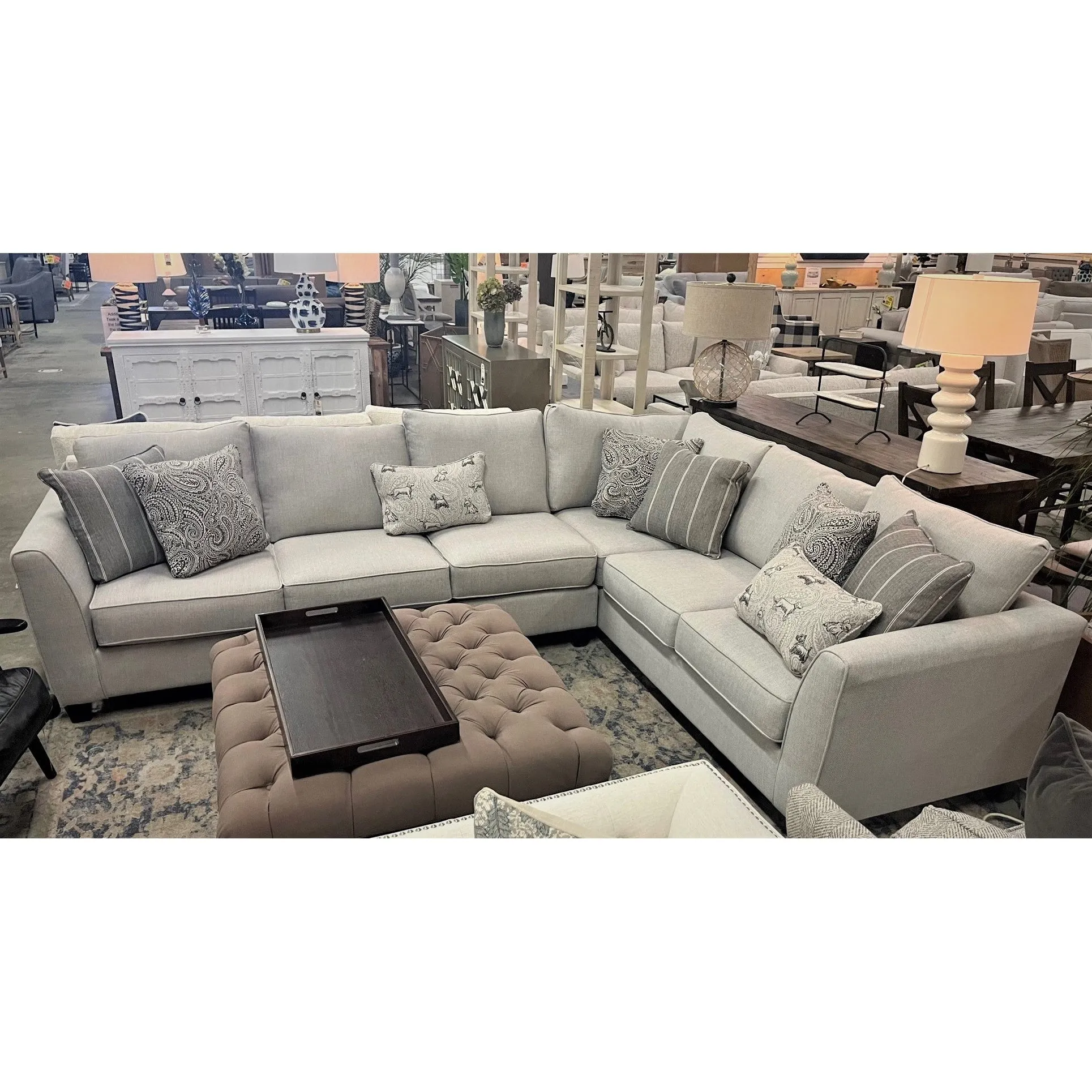 Modern Slice 2-Pc Sectional