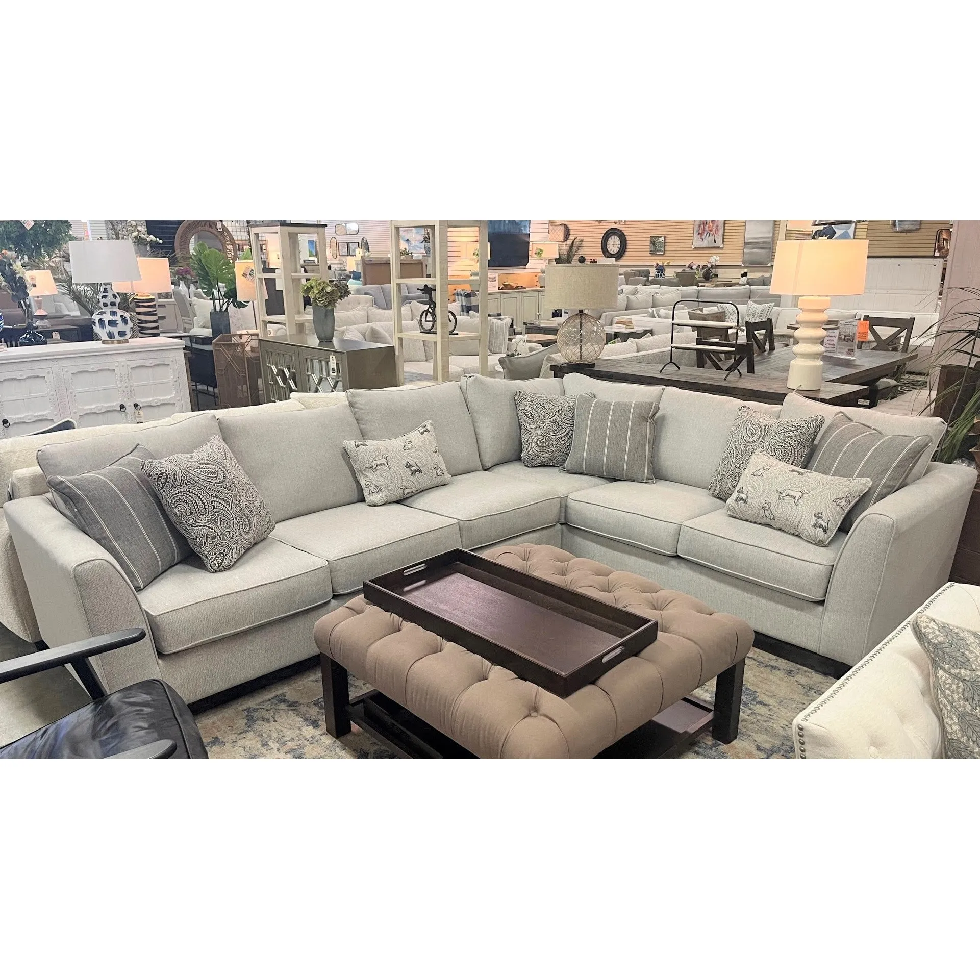 Modern Slice 2-Pc Sectional