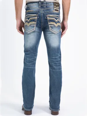 Pantalón para Hombre de Mezclilla Vaquero PLATINI (Heavy Denim) PL10321