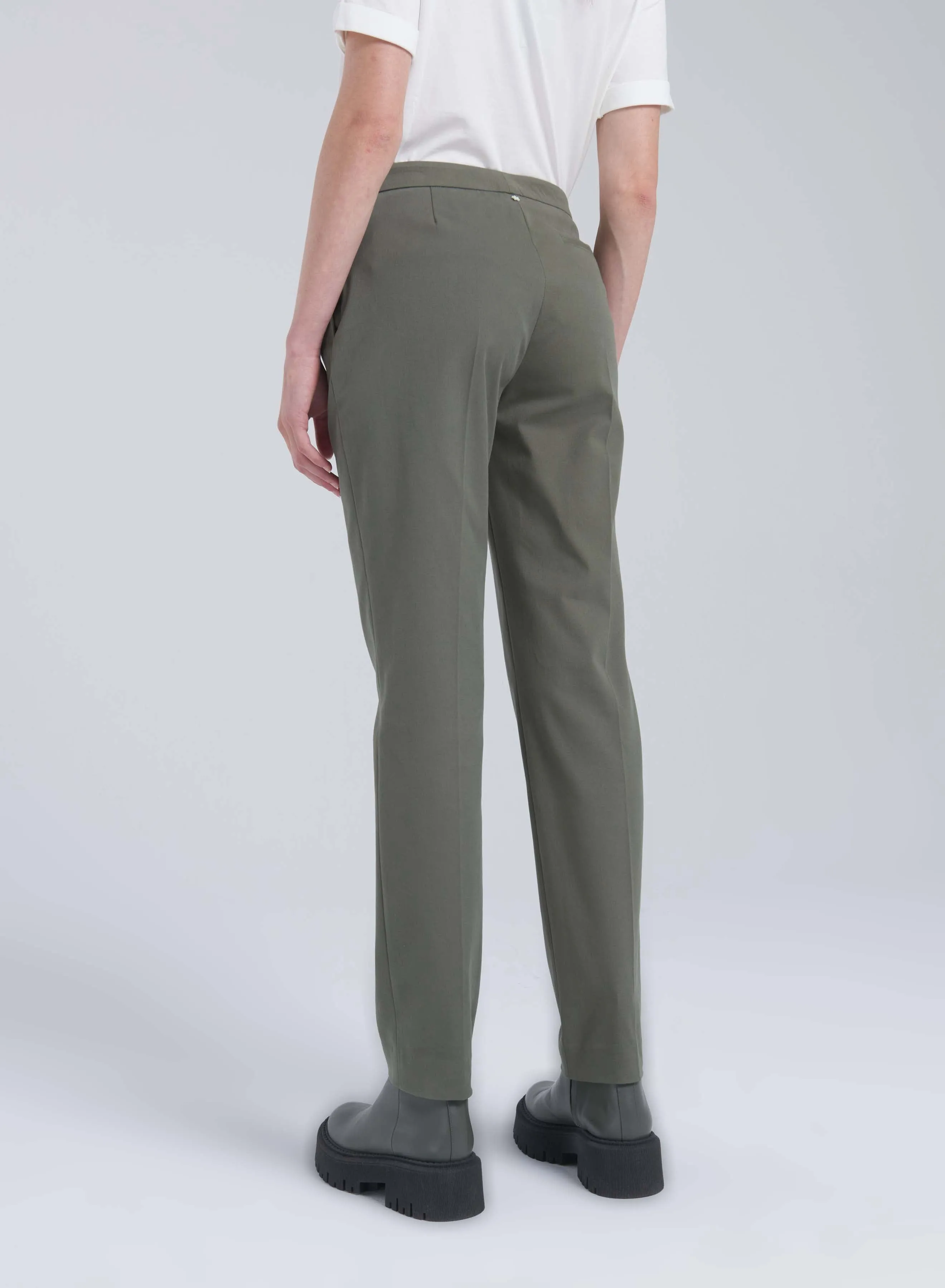 PANTALONI IN COTONE STRETCH