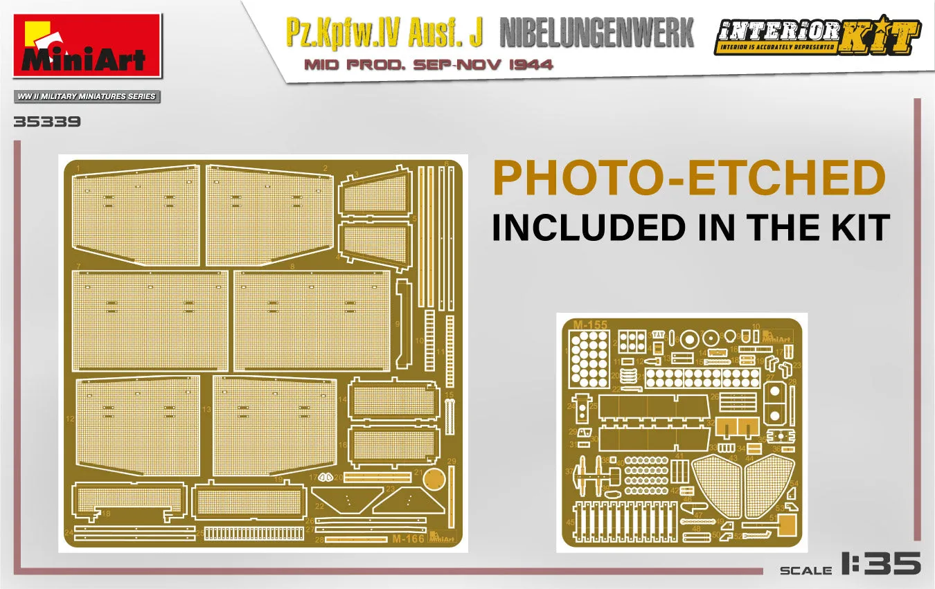 PZ.KPFW.IV AUSF. J MID PROD INTERIOR KIT (1/35)