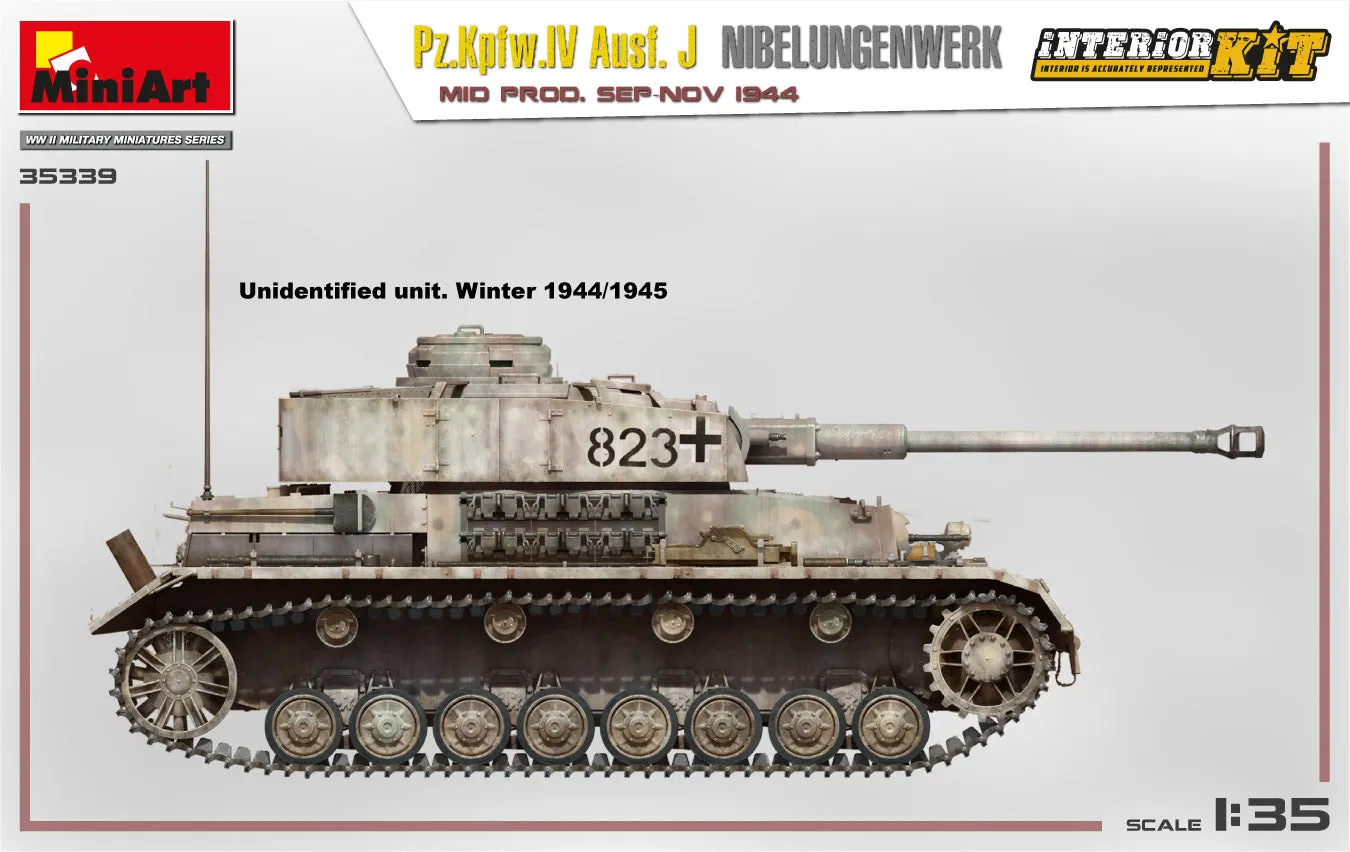 PZ.KPFW.IV AUSF. J MID PROD INTERIOR KIT (1/35)