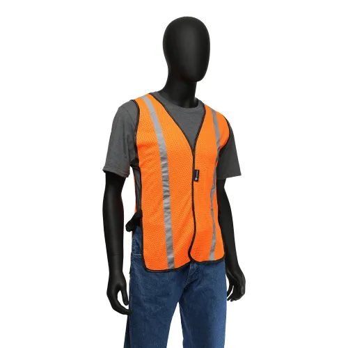 Safety Vest, 47101 NON-ANSI w/Reflective Stripes