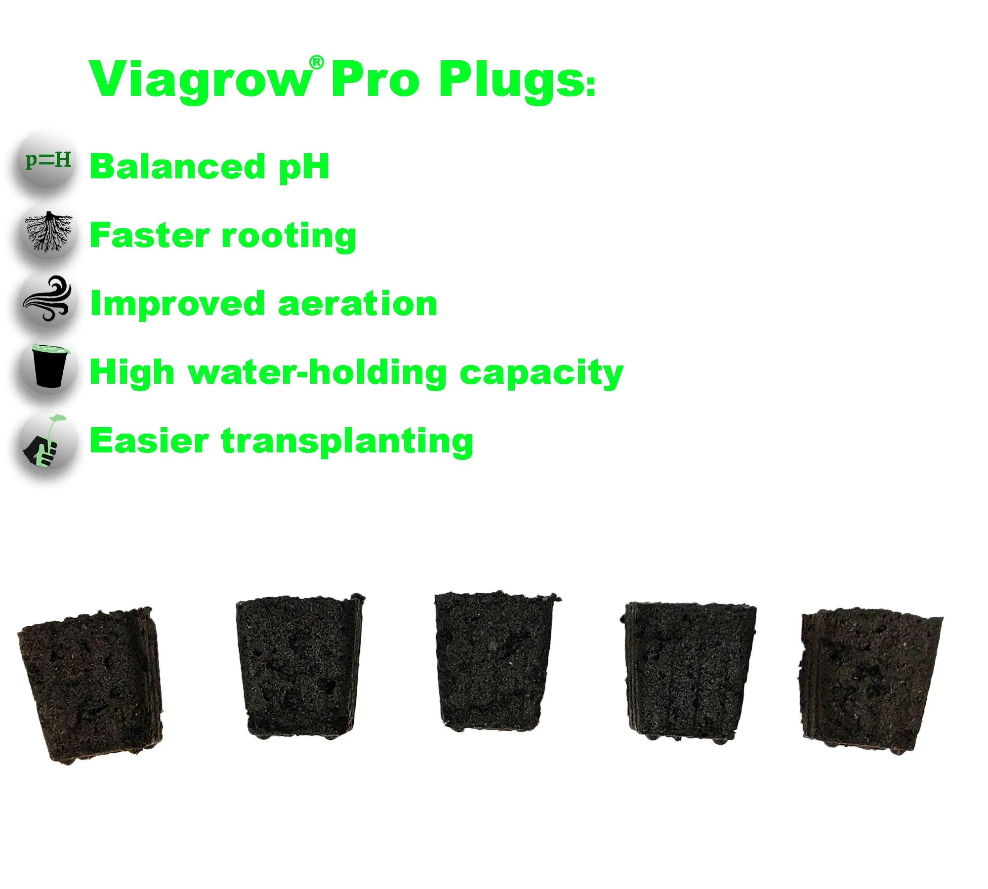 Viagrow 50-Site Pro Plug Seed Starter with Tray