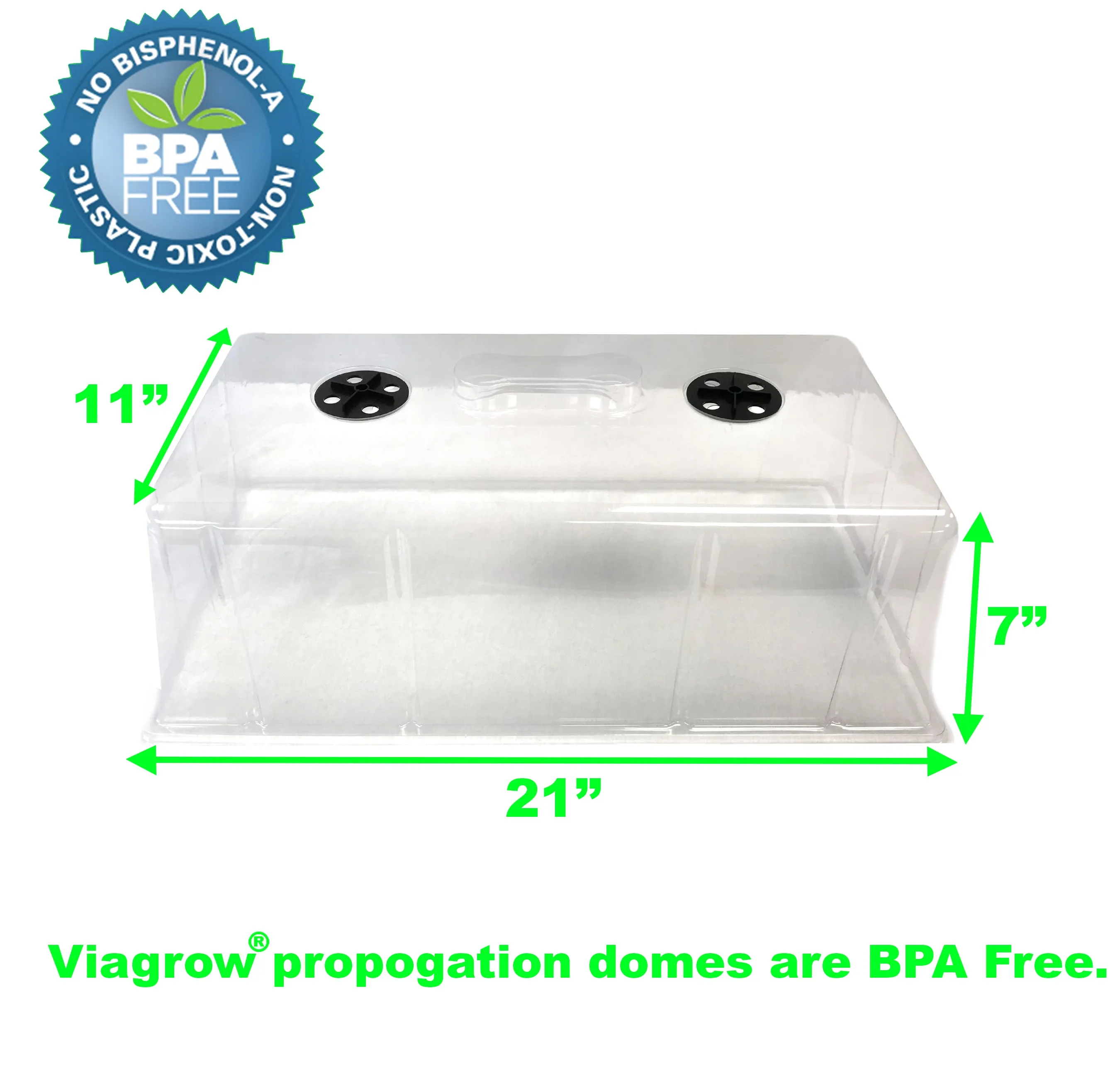 Viagrow 50 Site Pro Plugs with Tray, Insert and Tall Dome